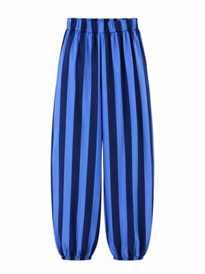 Ocean Blue Stripes Italian Pant Ocean Blue Stripes Italian Pant
