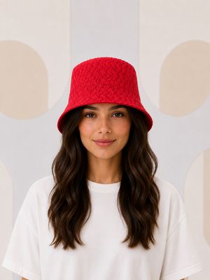 Red Bucket Hat Red Bucket Hat
