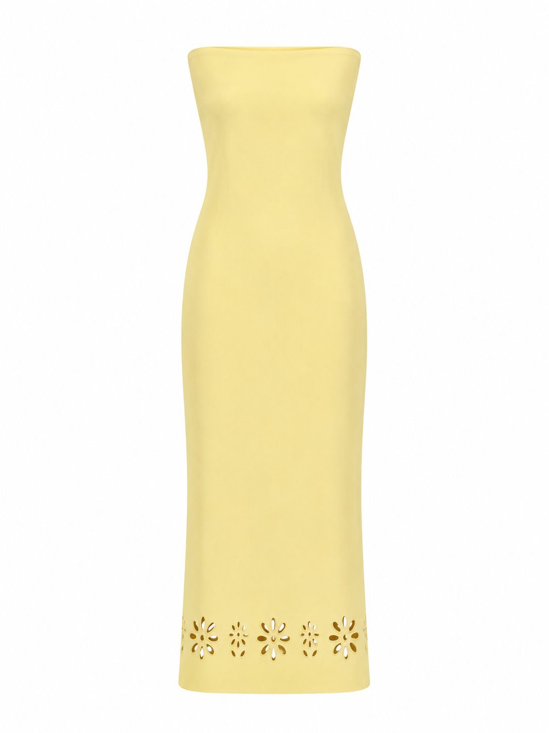 Lemon Blossom Strapless Maxi Lemon Blossom Strapless Maxi