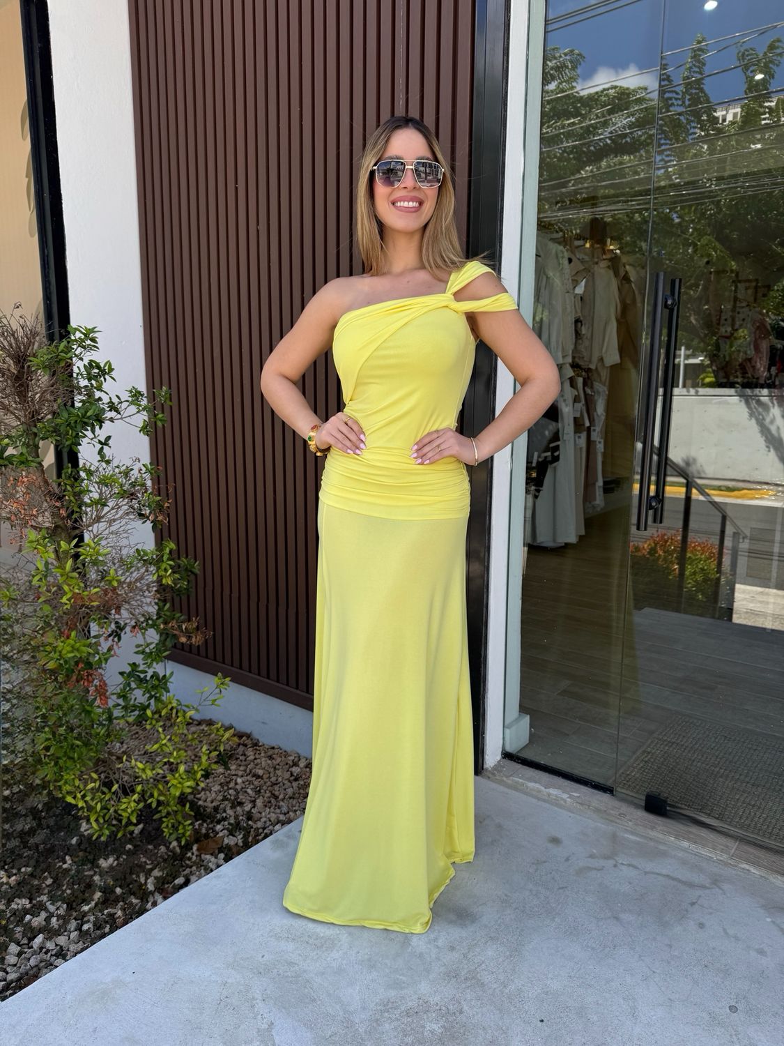 Yellow Muse Maxi Dress