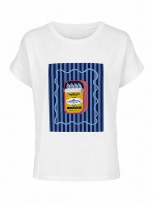 Sardines Blue Tee(One Size)