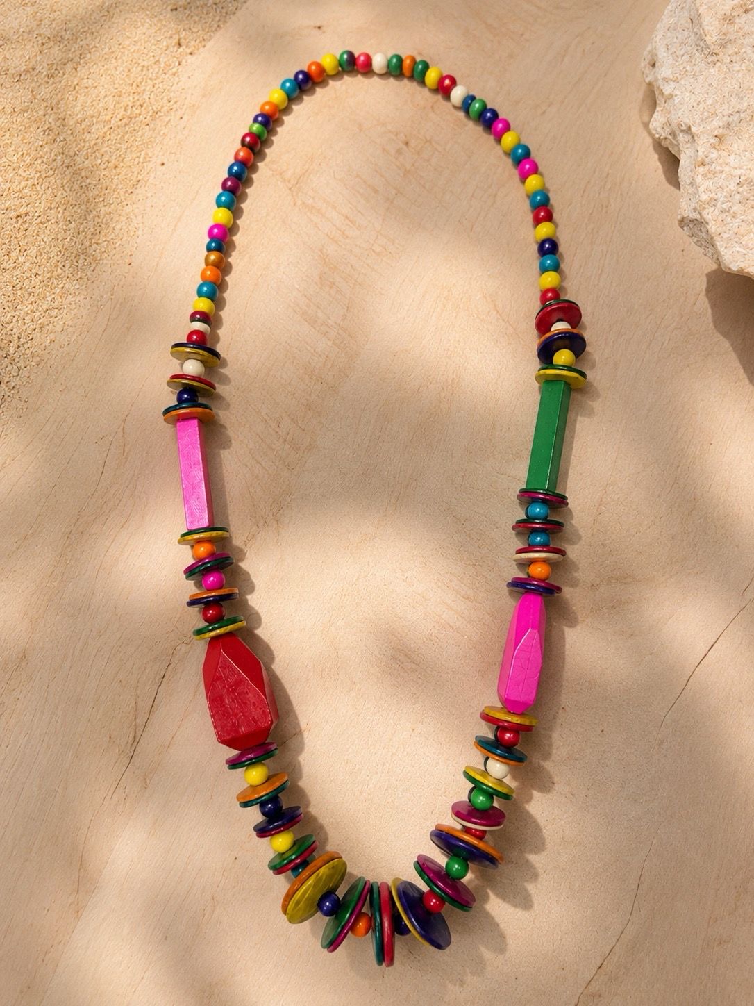 Color Pop Beaded Necklace