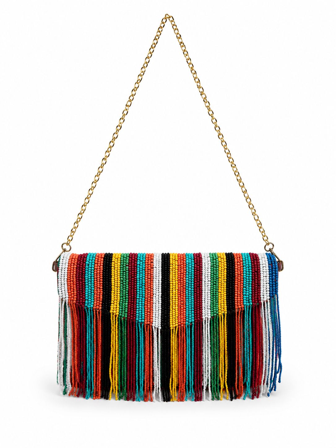 Rumba Fringe Clutch Bag