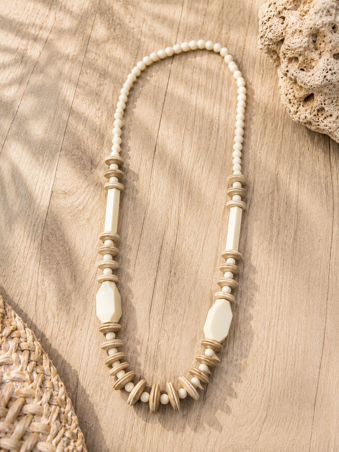 Ivory Beaded Necklace