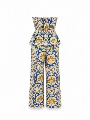 Santorini Strapless Top & Pant Set