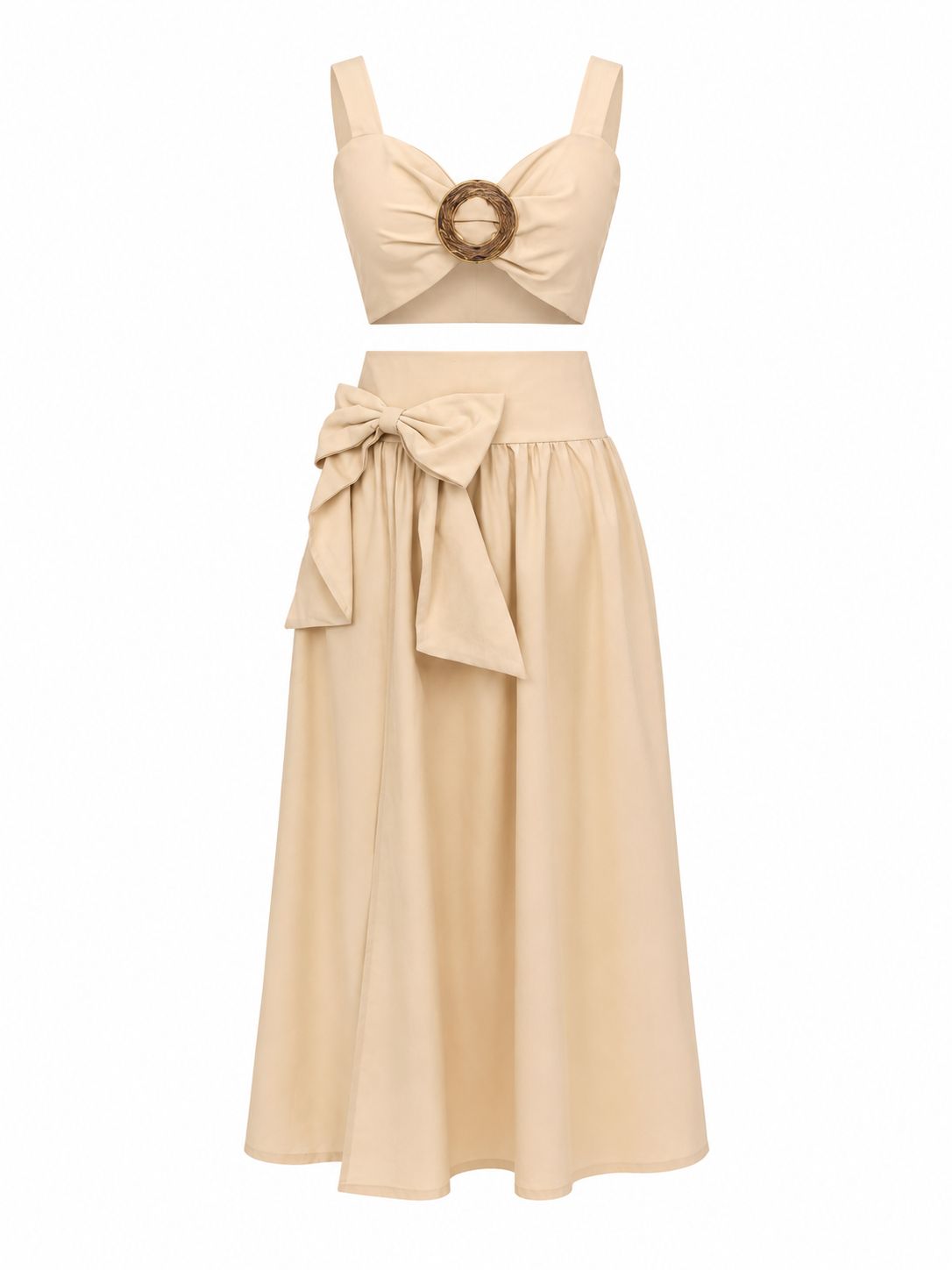 Sandy Bow Skirt Set