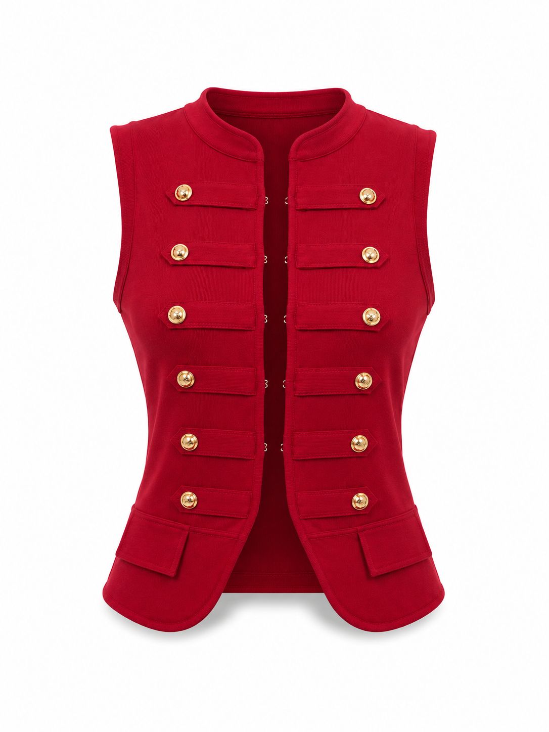 Red Napoleon Vest (One size)