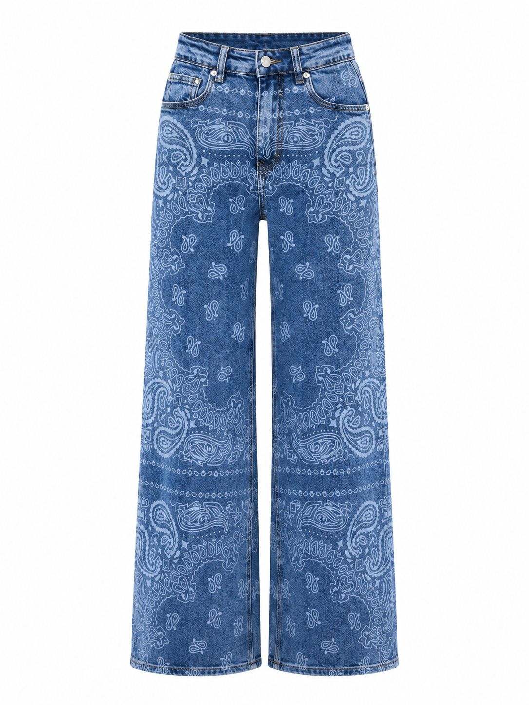 Paisley Print Denims