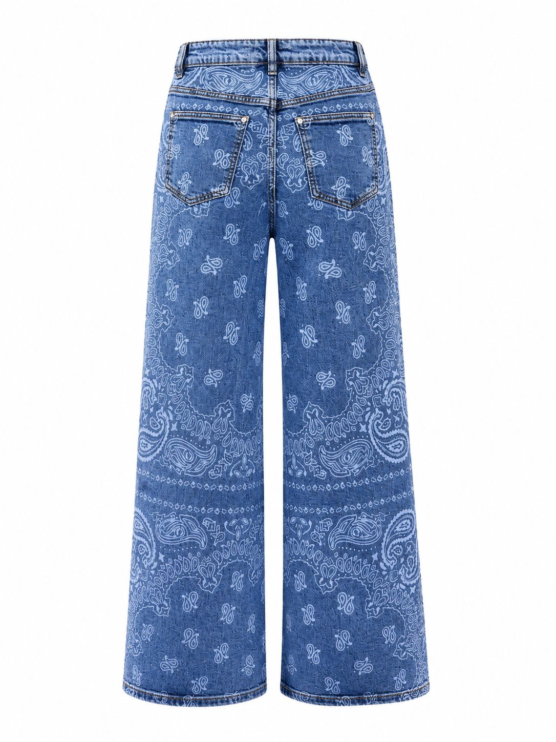 Paisley Print Denims