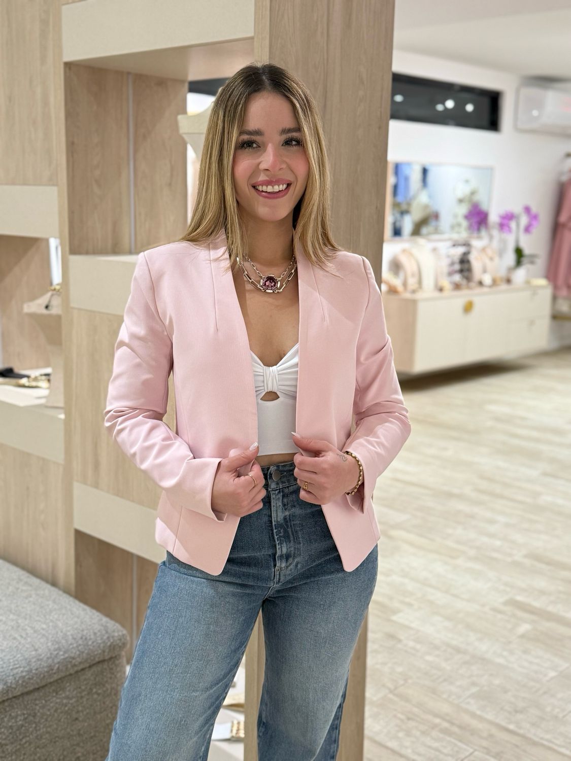 Light Pink Blazer