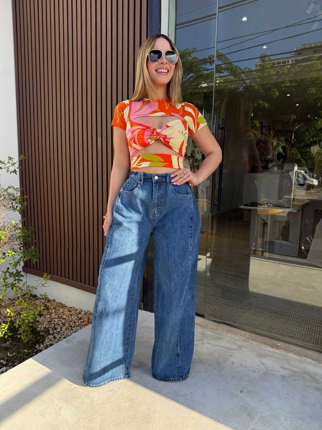 Wide Leg Denim Classic Jean