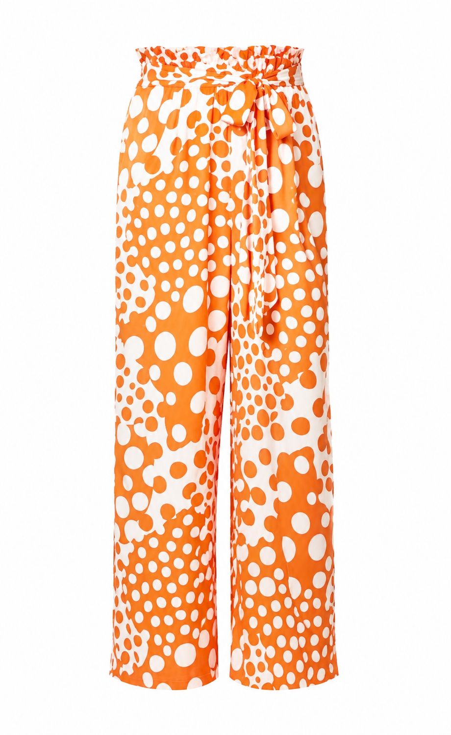 Orange Polka Dots Pants