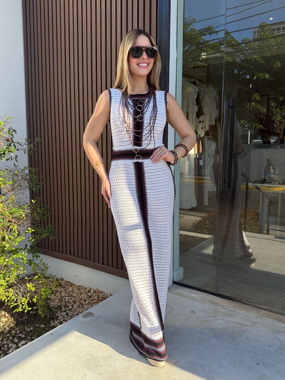 Costa De Monaco Maxi Dress