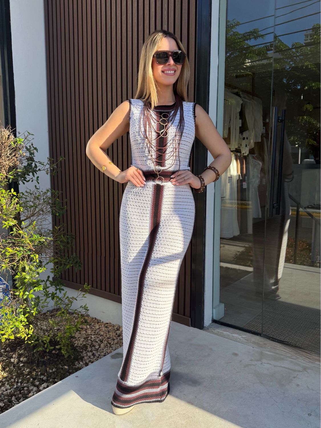 Costa De Monaco Maxi Dress