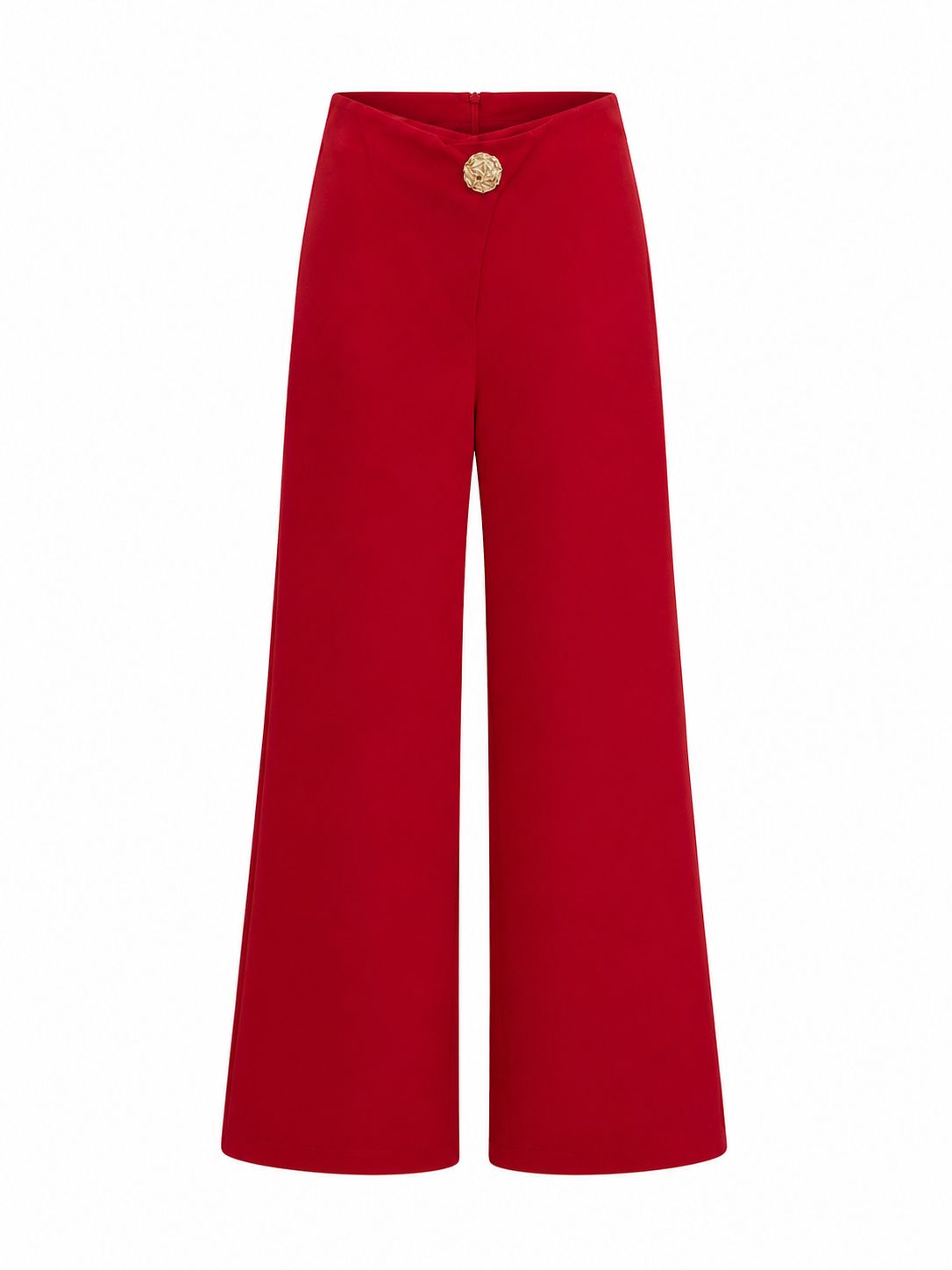Red Highwaisted Valentine Pant