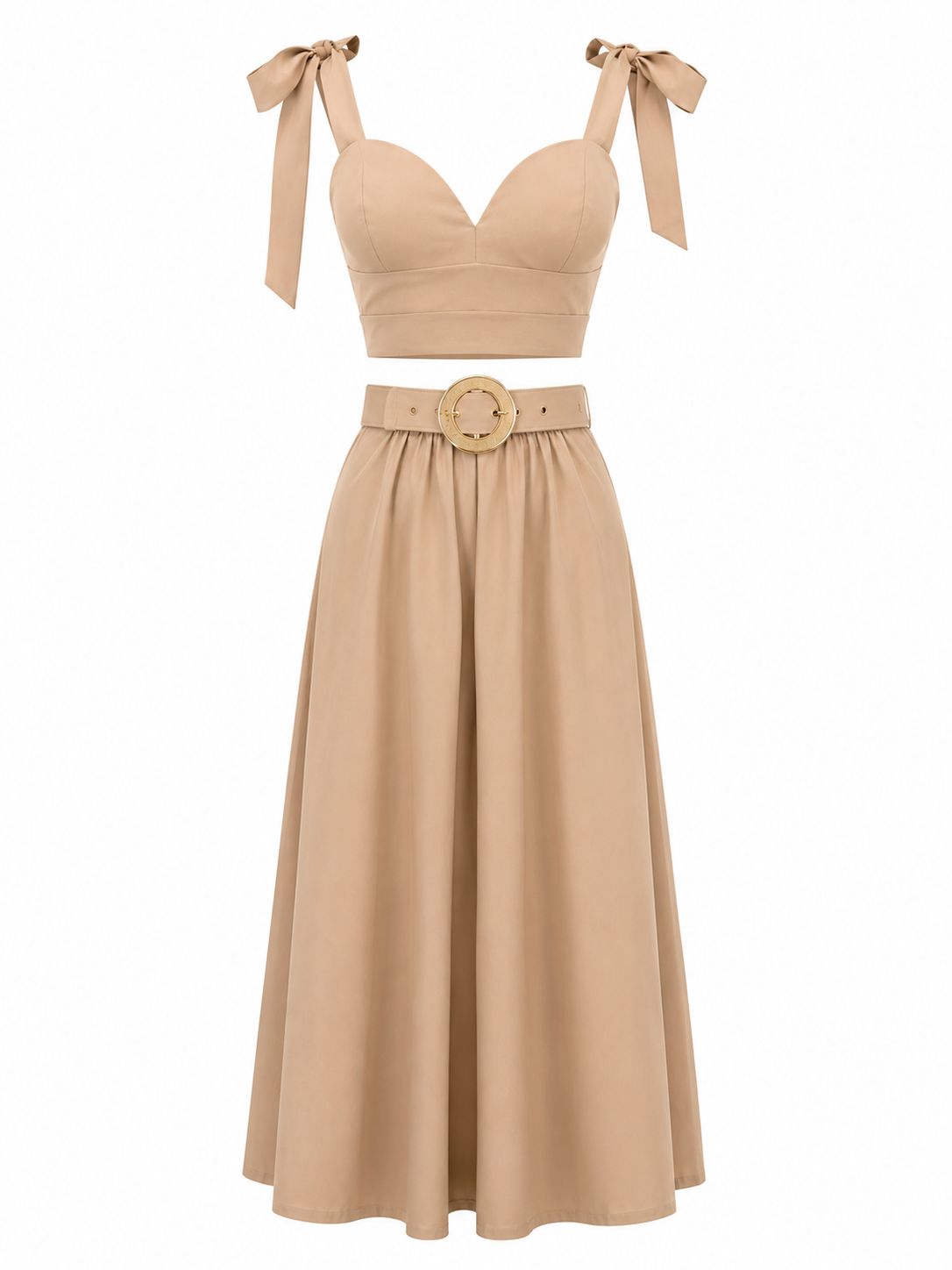 Sandy Elegance Skirt Set