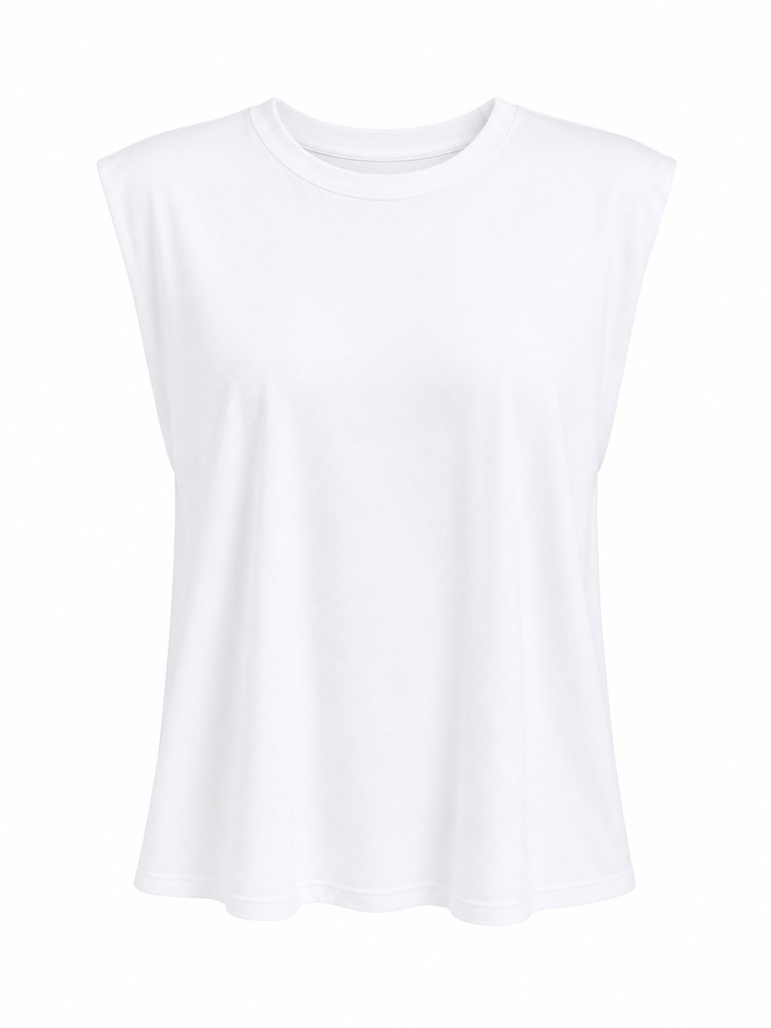 White Capri Top