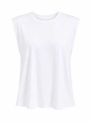 White Capri Top
