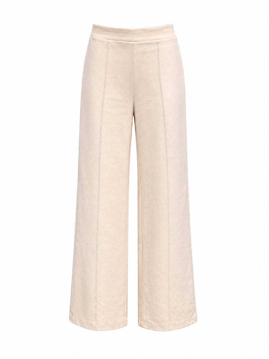Cream Wide Leg Pant