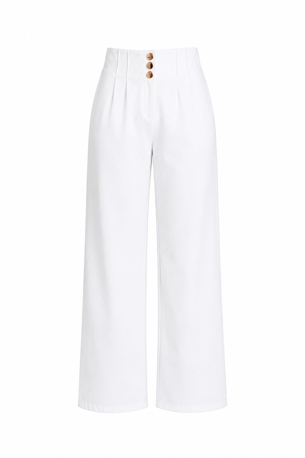 White Wide Leg Pant