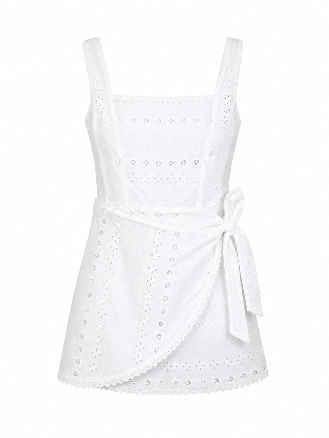 White Wrap Dress