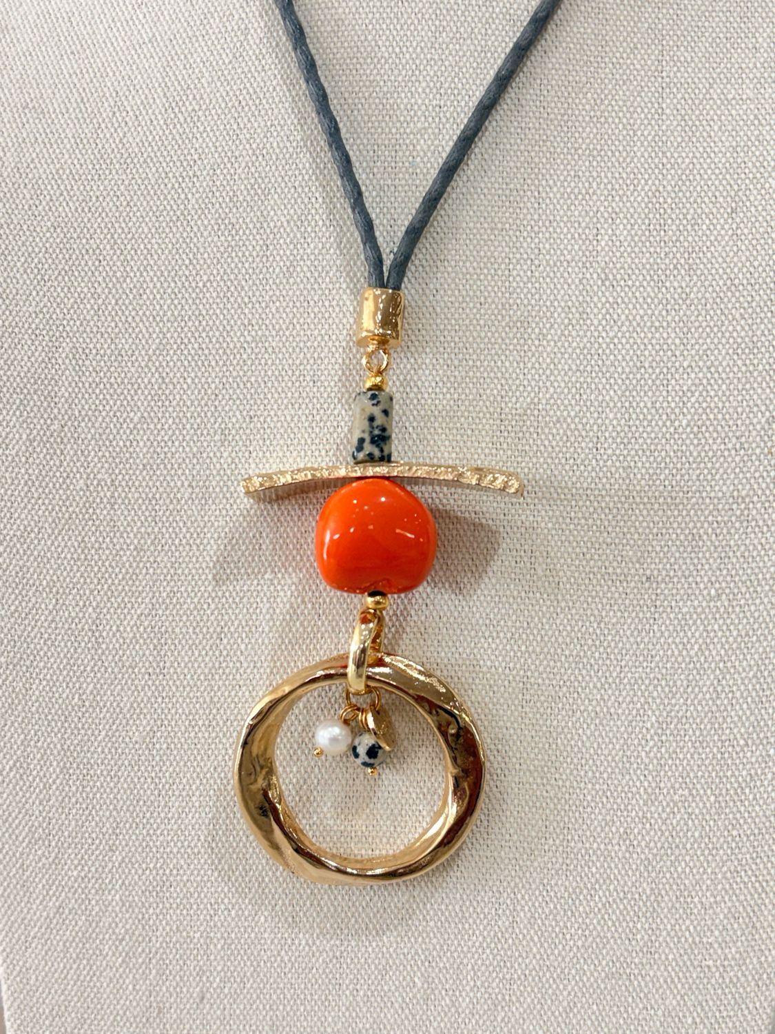 Halo Flame Necklace