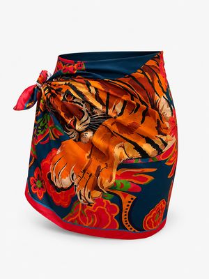 Tiger Tropical Knot Skirt Tiger Tropical Knot Skirt