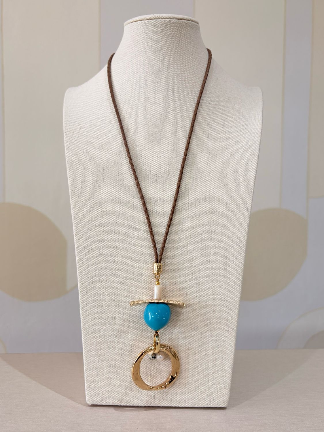 Halo Azure Necklace