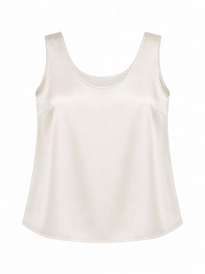 Ivory Silky Basic Top