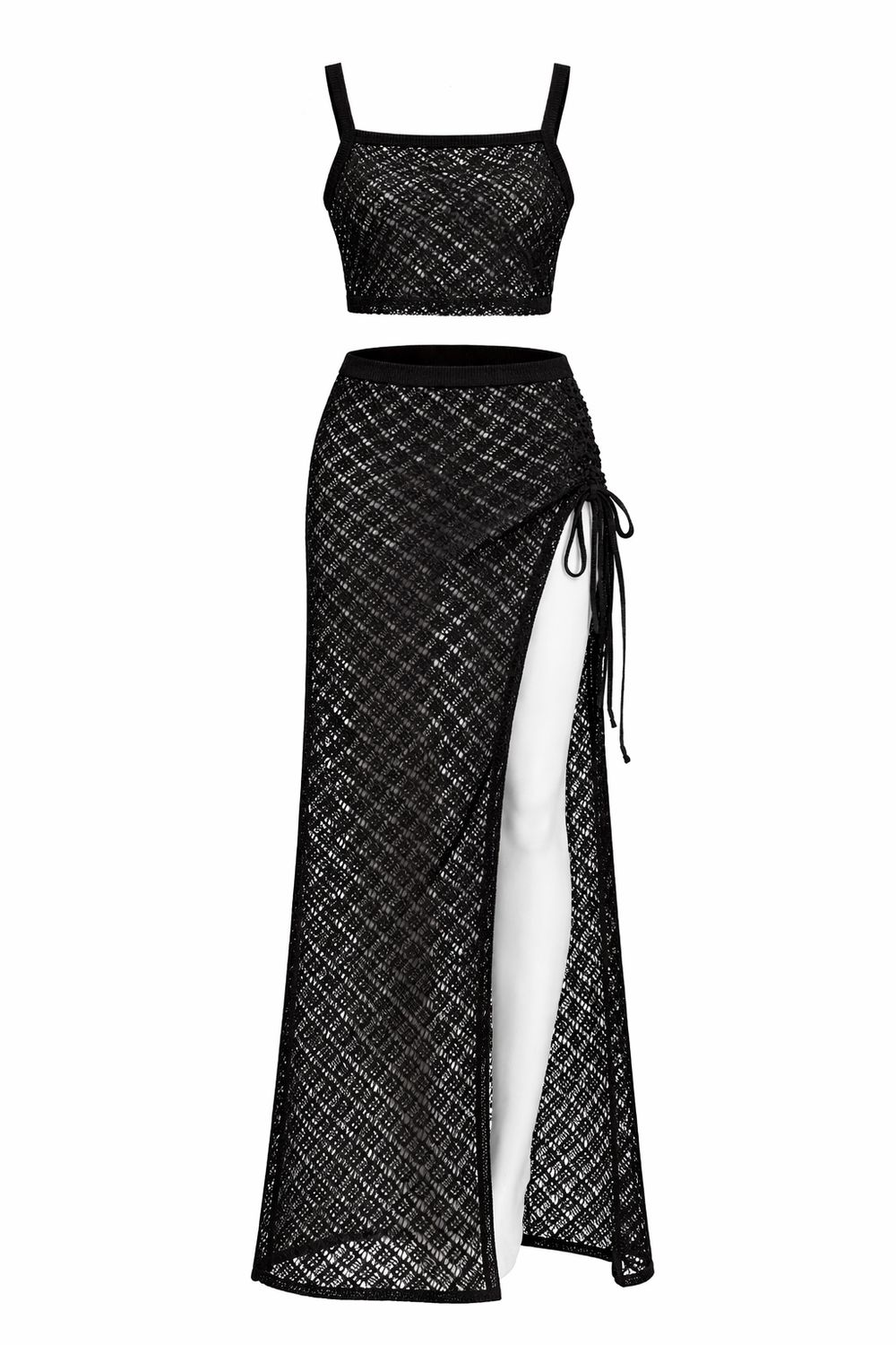 Black Riviera Cover Up Set