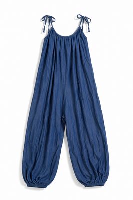 Denim Escape Balloon Jumpsuit (One Size)