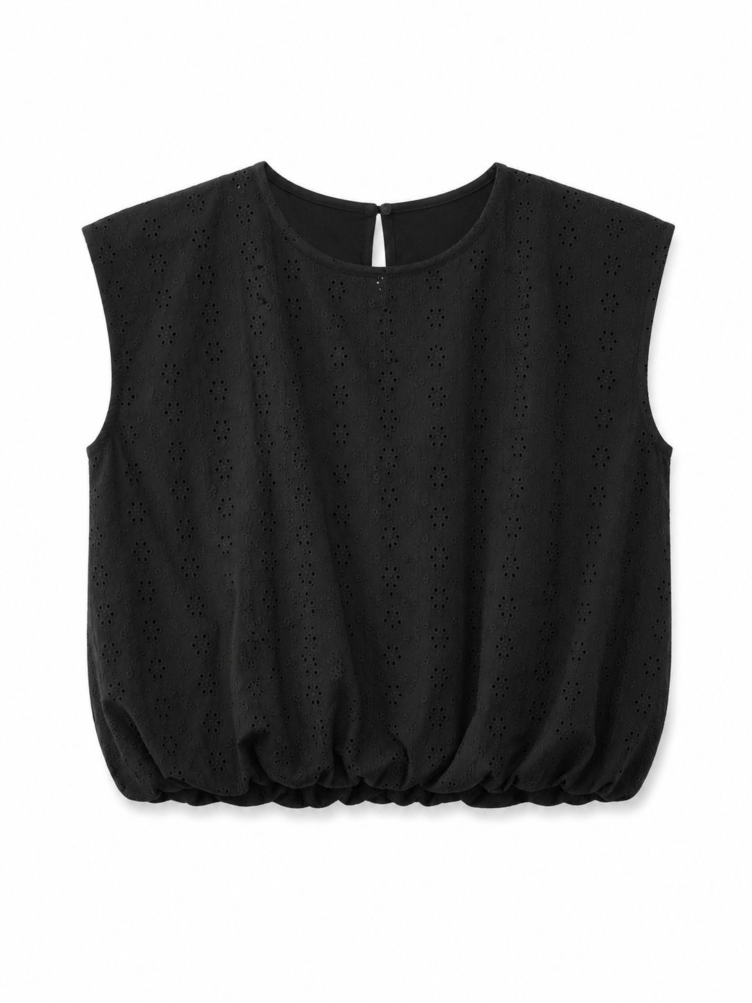 Noir Bloom Top