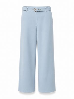 Dusty Blue Wide Leg Pant