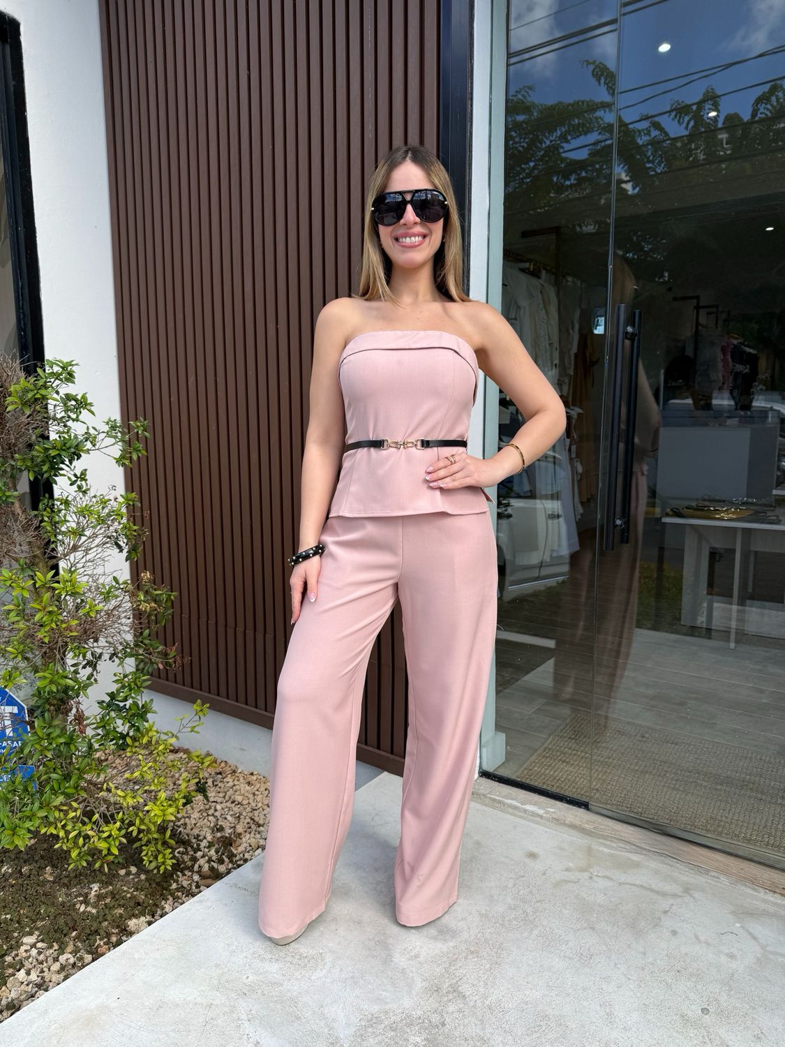 Blush Pink Top & Pant Set