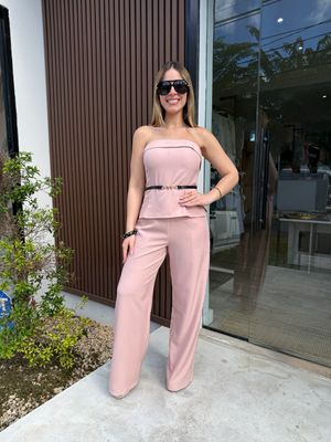 Blush Pink Top & Pant Set