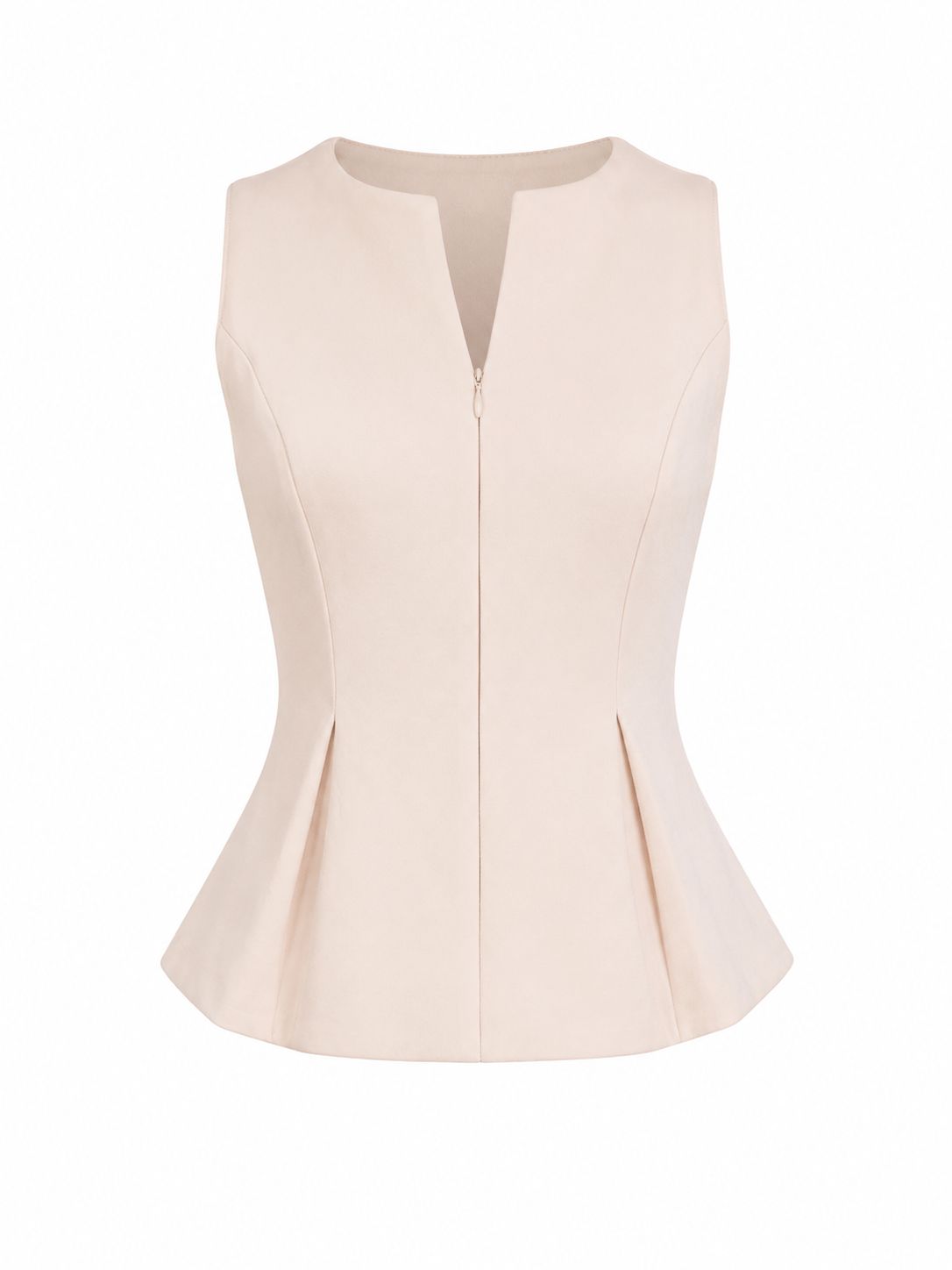 Blush Peplum Top