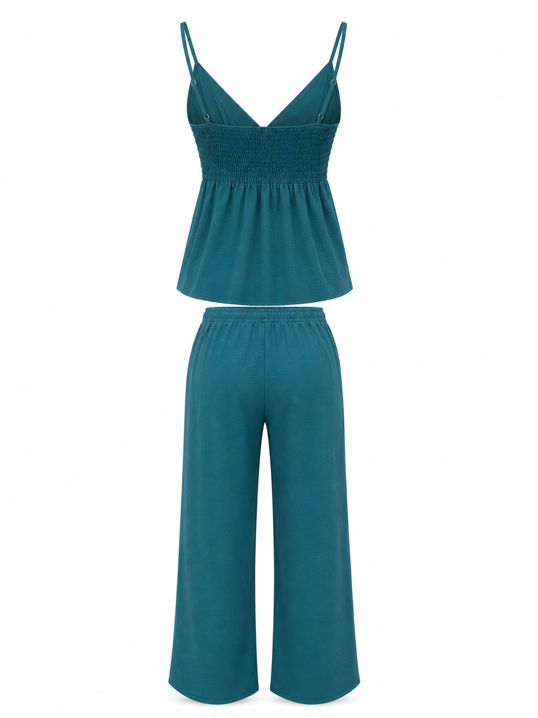 Pretty In Teal Top & Pant Set (One Size)