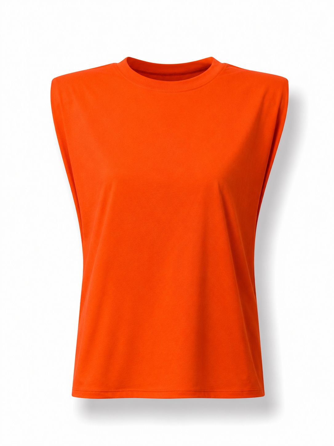 Orange Power Shoulder Muscle Tee ( One Size)