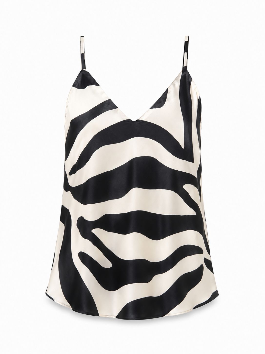 Zebra Satin Cami ( One Size)