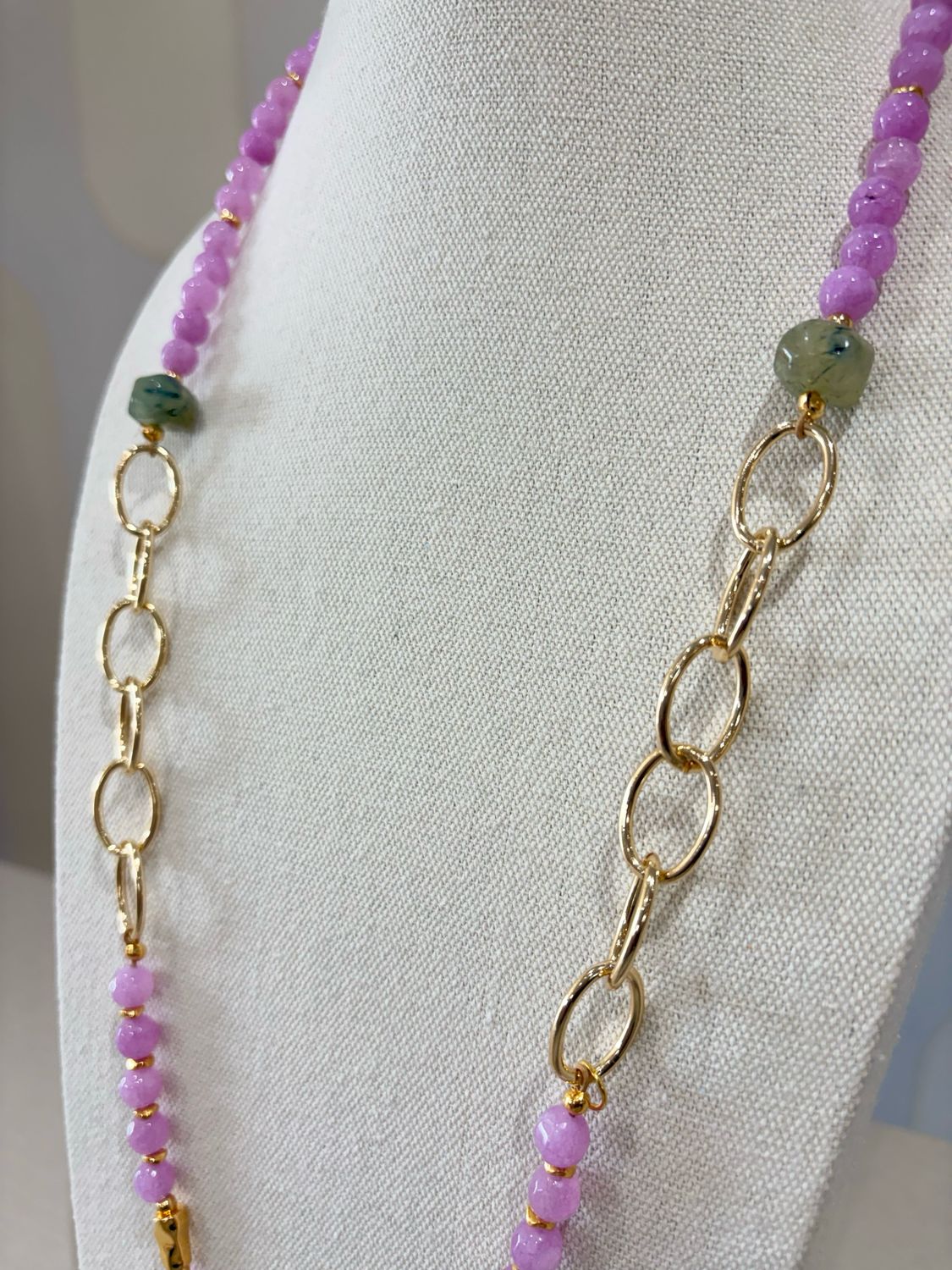 Lavanda Muse Long Necklace