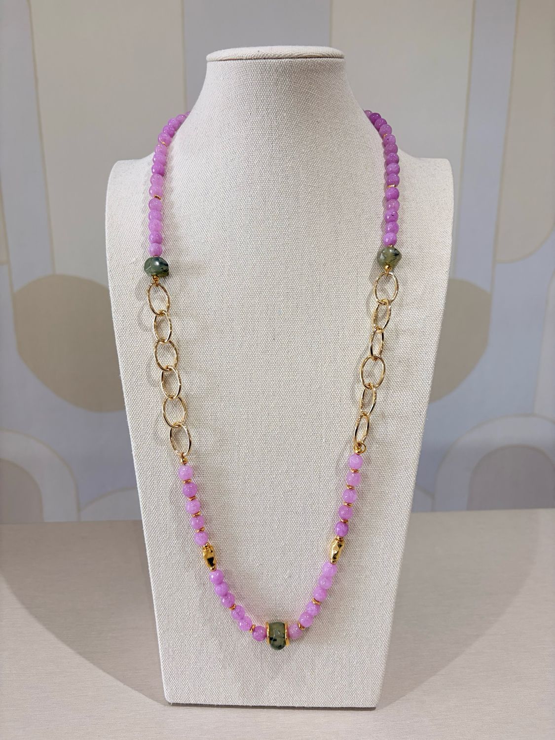 Lavanda Muse Long Necklace