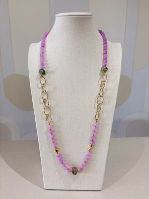 Lavanda Muse Long Necklace