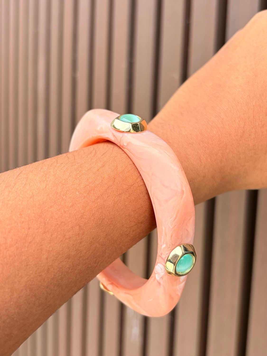 Aura Cuff-Coral Blush
