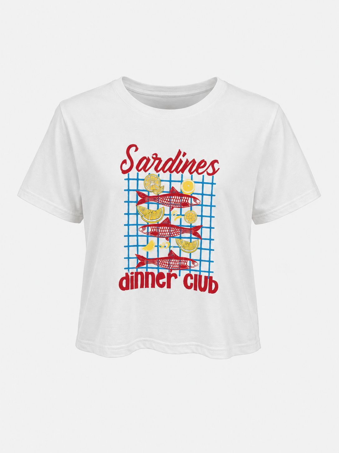 White Sardines Club Tee