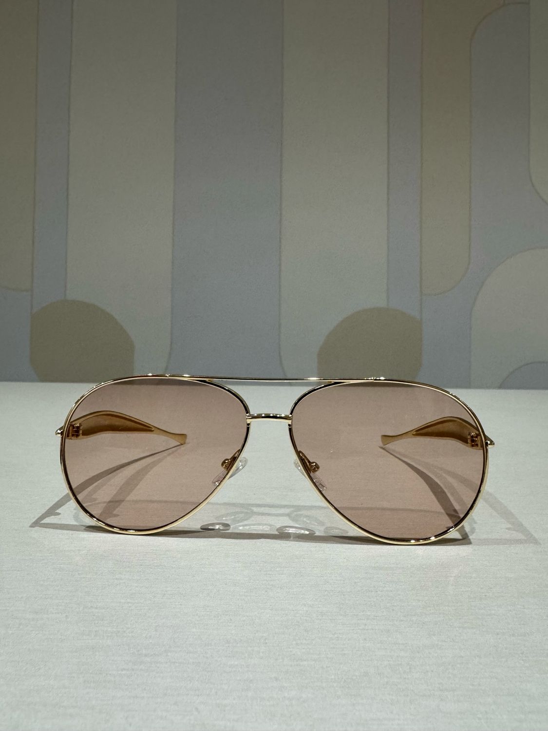 Classic Gold Aviator Sunglasses