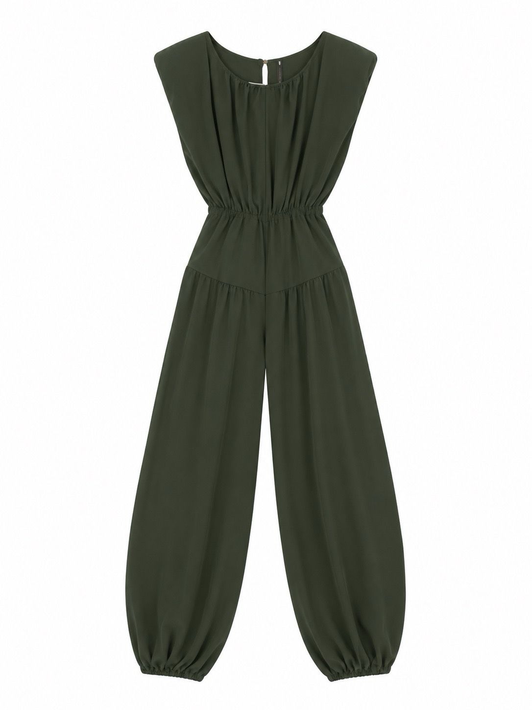 Olive Wide Leg Jumpsuit