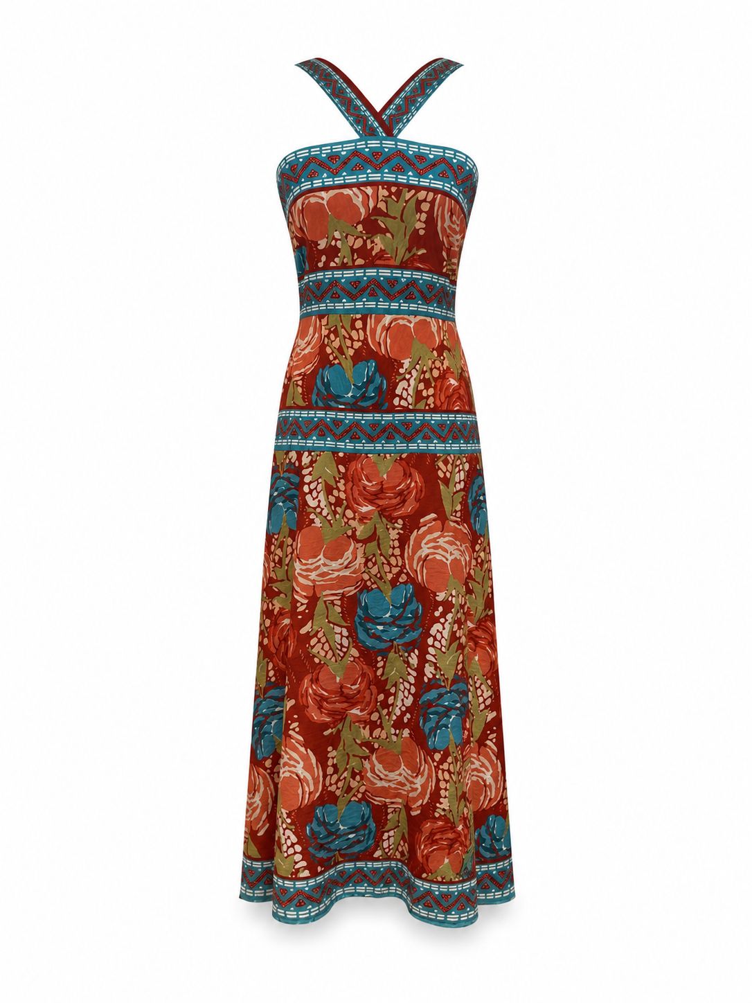 Tuscany Bloom Maxi Dress