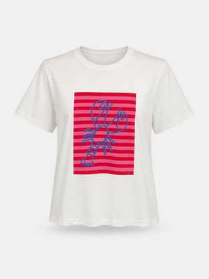 Lobster Summer Pink Tee
