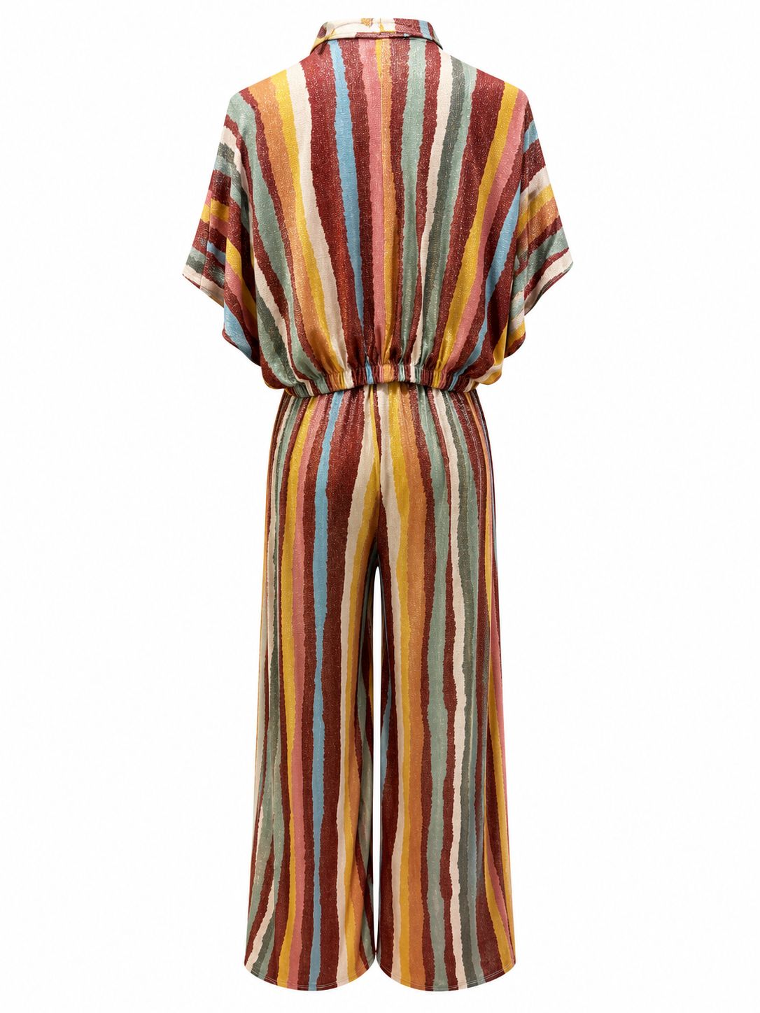 Sunset Shimmer Stripes Top & Pants Set (One Size)