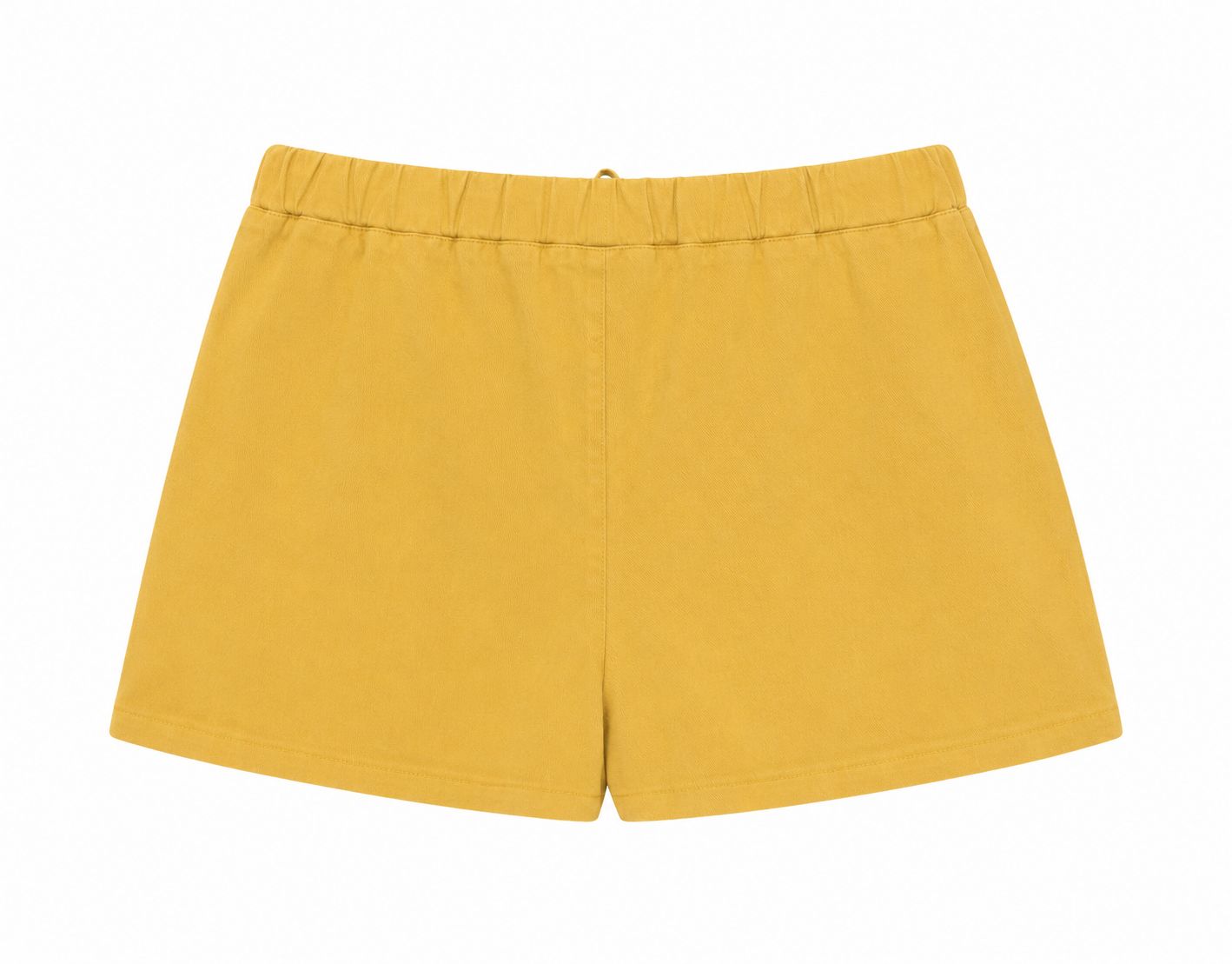 Mustard Pocket Shorts